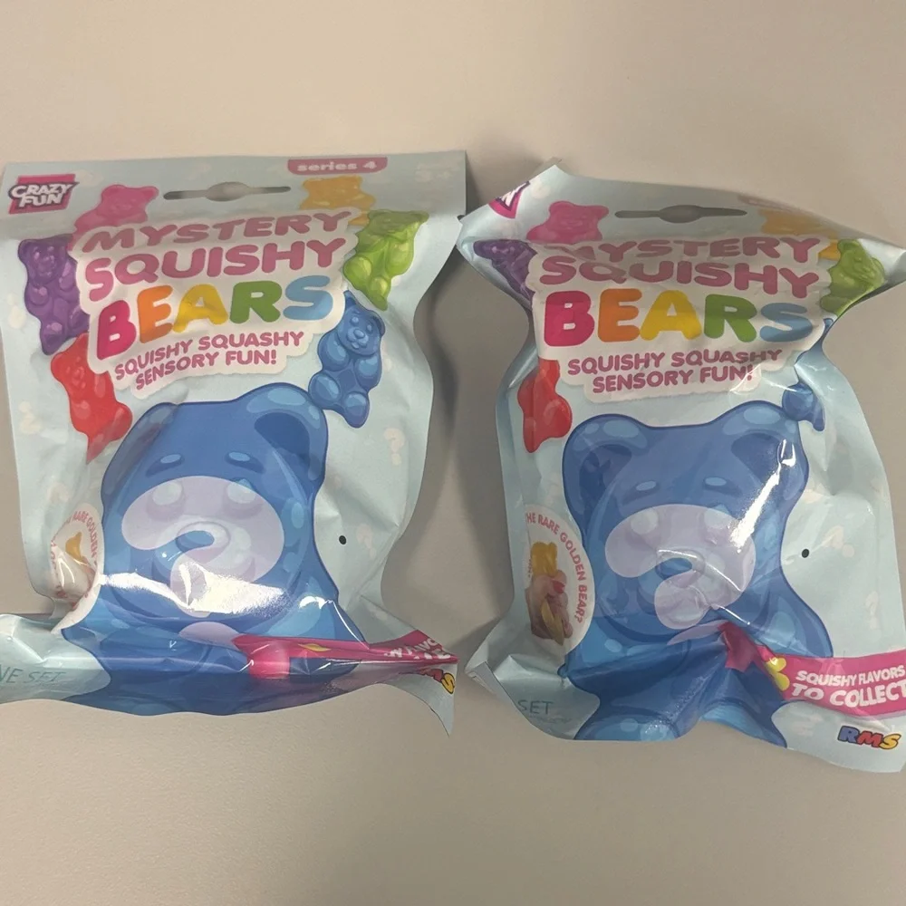 Viral Mystery Squishy Bears Pack of 2 Bears